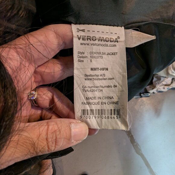 Vero Moda Corina 3/4 Trenchcoat - Picture 7 of 8